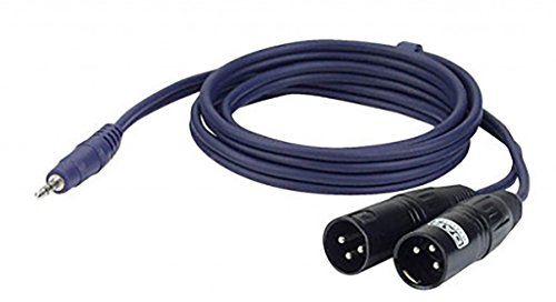 DAP FL46 - Stereo Mini Jack > 2 XLR/M 3 p. 3 Meter