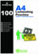Pavo - Laminierfolien A4 2x100 mic, 100 Stück - Glänzend