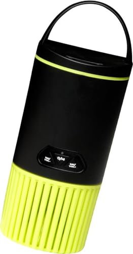 Denver 12616290 spritzwassergeschützter Bluetooth Lautsprecher (5 Watt RMS, Reichweite: 10 m) Lime