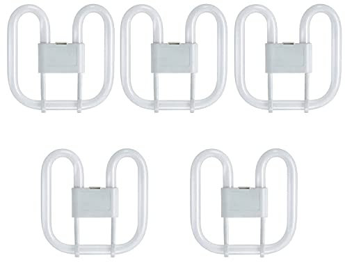 5 x EVEREADY ENERGY SAVING LIGHT LAMP BULB 4 PIN 240V CFL 2D 28W WATT