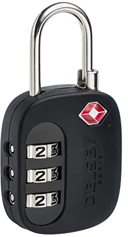 DELSEY PARIS - Accessory - Cadenas Souple - 6x3x1 cm - XS - Noir