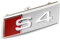 Original Audi S4 Plakette für Ledersportlenkrad Interieur Zeichen