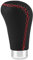 Qiilu Universal Schaltknauf Shift Level Stick Kopf Shifter W / 4 Adapter für Auto Lkw(Rot)
