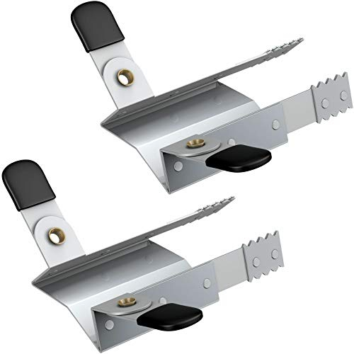 BASI® Rolladenklemme 1 Paar Einbruchschutz Klemmsicherung für Rolläden Fenster Rolladensicherung
