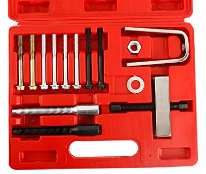 BTSHUB Car Steering Wheel Puller Remover and Lock Plate Compressor Removal Tool Kit