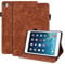 L&Btech Coque iPad Mini 5 Cover 7.9'', iPad Mini 4 Premium en Cuir PU Étui Flip Portefeuille Housse de Protection avec Support et Veille/Réveil Auto pour iPad Mini 1 2 3 4 5 Tablettes,Marron