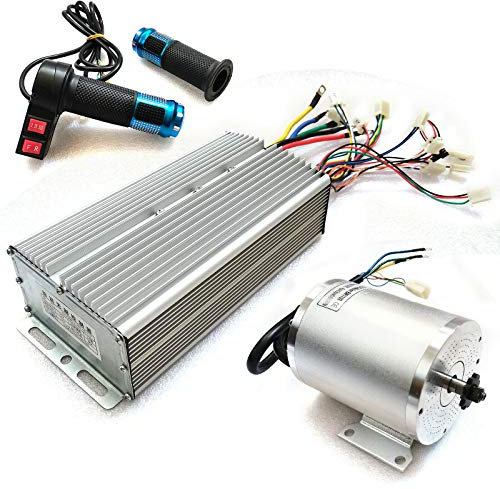 Moteur électrique à haute vitesse 72 V 3000 W DC sans balais pour vélo électrique scooter karts avec contrôleur