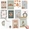 Papierdrachen Karten-Adventskalender 2024 zum Verschenken für die Schwester/Beste Freundin | 24 Postkarten zum Gestalten | Geschenkidee in der Vorweihnachtszeit| mit liebevollen Motiven zum Aufhängen