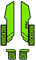 Adesivi compatibili con forcella bici Rock Shox Pike mod-5-29''