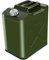 YILEFU 10L/20L/25L/30L/40L/50L/60L Benzinkanister Kraftstoffkanister Metall,Tragbarer Verdickter Gastank Dieseltanks Tragegriff Träger zur Lagerung von Kraftstoff Benzin Diesel Öl,10L