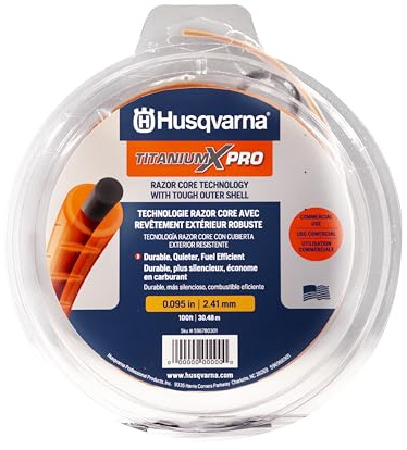 Husqvarna Bobina di filo per decespugliatore X-Pro in titanio da 100 piedi