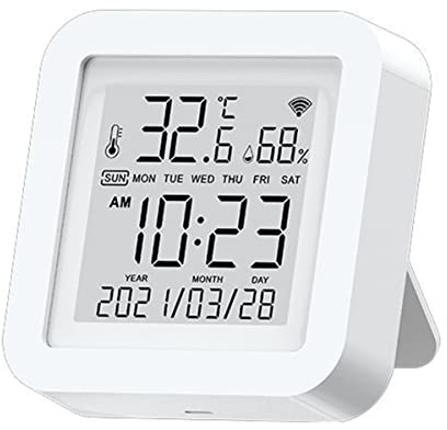 RANRAO Thermomètre hygromètre intelligent WiFi pour la maison