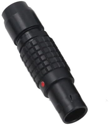 HangTon Schwarz 0B FGG 5 Pin Stecker Circular Push Pull Kabel Stecker Kompatibel für Lemo