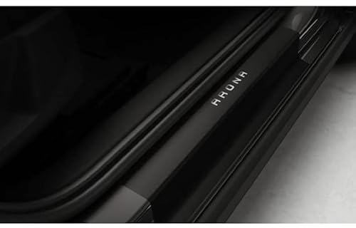 Seat 6F9071310 Lackschutzfolie Klebefolie Einstiegsleistenschutzfolie vorn, schwarz, mit Arona Schriftzug