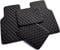 ELOMAS Auto Fußmatten Leder Bodenmatte für Mercedes Benz AMG CLA C117 X117 C118 X118 CLA 180 200 220 Wasserdicht Allwetter Fußpolster Staubdicht Teppiche Schutzpolster Auto ZubehöR,B Black