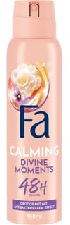 FA Deospray Divine Moments (1x 150ml), Deodorant mit dem Duft von wilder Kamelienblüte, Vegane Formel, stoppt Bakterien, Deo-Schutz ohne Aluminiumsalze