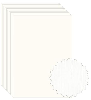 ASENME Strukturiertes Papier, 15 Einheiten, A4-Format Textura (Cremefarben, A4 / 15 Einheiten)