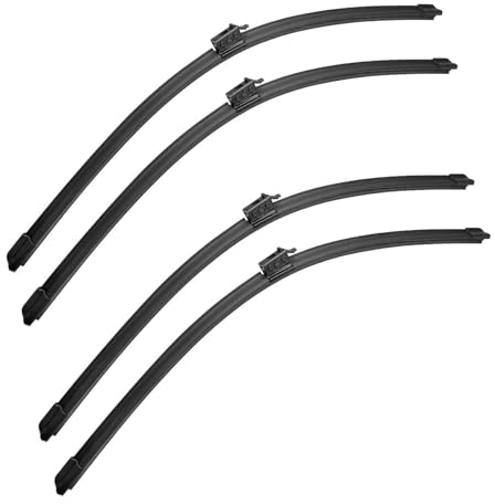ALaaaaL Autoscheibenwischer Zubehör Für Mercedes Benz Vito Viano V-Class W447 2014-2019,Auto Frontscheibe Scheibenwischerblätter Scheibenwischer Auto Zubehör,B - 2 Pairs (4PCS)