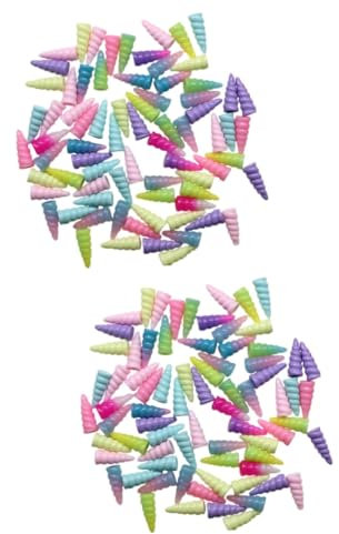 MUSISALY 20 Stk Einhorn-foto-requisite Reize Spielzeug Einhorn-horn-partygeschenk Diy Stirnbänder Partyzubehör Foto Requisiten Geburtstag Basteln Sie Einhornhörner Kette Cosplay-horn Topper