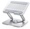 UGREEN Soporte para Tablet Ajustable, Stand Plegable Giratorio 360° Compatible con Galaxy Tab, iPad Pro 13''/12.9/ 11, iPad Air 6, iPhone 16 Plus, 4,7 a 13 Universal, Plateado