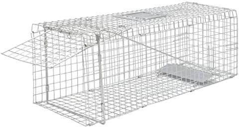 LXYZWRW Outdoor Freizeit verzinkt Lebendfalle 80cm Jagd & Schießen