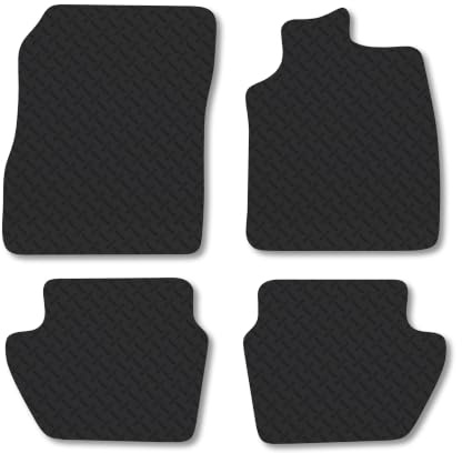 Fits Ford Puma (2019+) [Mild Hybrid] 5mm Rubber Car Mats | Heavy Duty Rubber Tailored Fit Floor Mats Full Coverage Durable Waterproof Accessories Easy Clean Anti Slip Made in the UK
