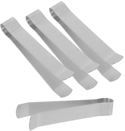 VINTORKY 4stücke Kerzen-feuerlöschklammer Aus Edelstahl Löschklammer Für Kerzen Dochtklammer Feuerlöscher Sicher Und Bequem Zu Verwenden