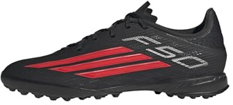 adidas Unisex F50 League Turf Football Shoes, core Black/Lucid red/core Black, 47 1/3 EU