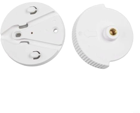 2 x Kamera-Basis für Eufy SpaceView Pro Babyphone-Halterung, Wandhalterung, Zubehör, weiß, Kunststoff, Kippschutz, Standardabmessungen, schnelle Einrichtung, robuste Konstruktion, Innenüberwachung