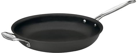 Cuisinart 622-30H Chef's Classic Nonstick Hard Anodized 12-Inch Skillet Aluminum, Black/Stainless Steel
