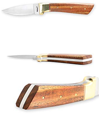 Coltello da caccia e bushcraft, fatto a mano