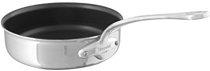 Mauviel1830 - M'Cook 524424 - Plat à sauter anti-adhésif Eclipse+ inox - 24 cm