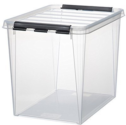 6 x HAMMARPLAST SmartStore Classic 16 Box - 25 Liter - 400 x 300 x 320mm - transparent
