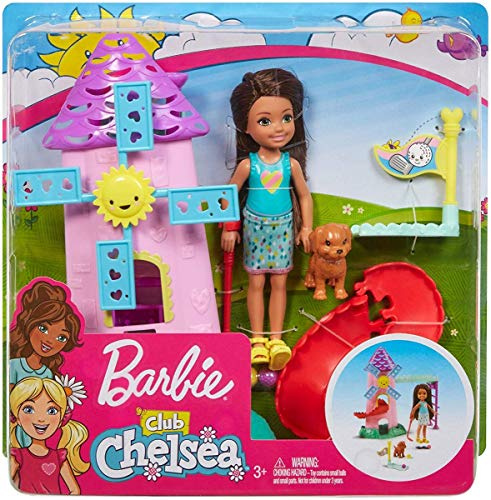 Barbie Mattel FRL85 Chelsea Puppe und Mini-Golf Spielset