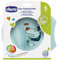 Chicco Assiette repas facile, assiette pour enfant avec base antidérapante, design ergonomique, assiette de sevrage, 6M+, bébé, Azure