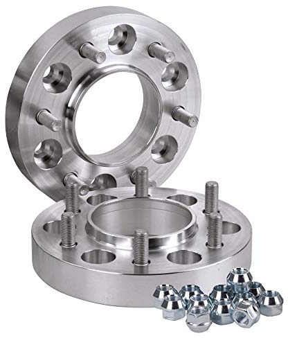 Hofmann (2X) Spurverbreiterung Aluminium 34 mm pro Scheibe / 68 mm pro Achse inkl. TÜV-Festigkeitsgutachten