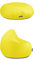 BuBiBag Beanbag Sitzkissen für Kinder & Erwachsene | Bodenkissen in 32 Farben & 3 Größen | Sitzsack für Indoor Outdoor | Wasser- & schmutzabweisend Material (Gelb-Kinder)