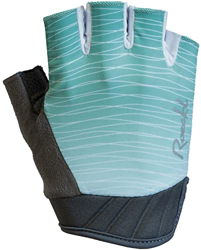 Roeckl Delta Damen Fahrrad Handschuhe kurz türkis grün 2020: Größe: 6.5