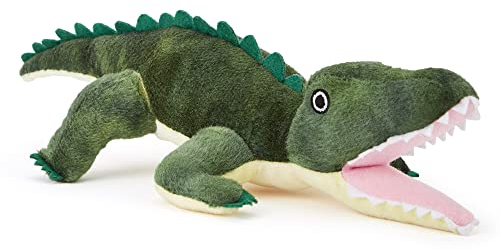 Zappi Co Kinder Kuschelweiches Plüschtier - Perfekte kuschelige Spielgefährten für Kinder Geburtstage und besondere Anlässe(12-15cm) (Krokodil)