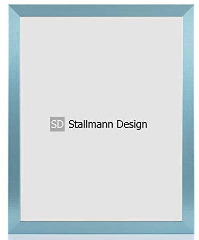 Stallmann Design 'New Modern' Bilderrahmen 50 x 100 cm | Farbe: Grün | eleganter Frame für Ihre Fotos und Motive