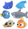 Baby Badespielzeug, Finden Dory Nemo Spritzen Spielzeug Bath Squirters Badespielzeug für Baby- und Kleinkindspielzeug Duschen und Schwimmen (6 Stück)