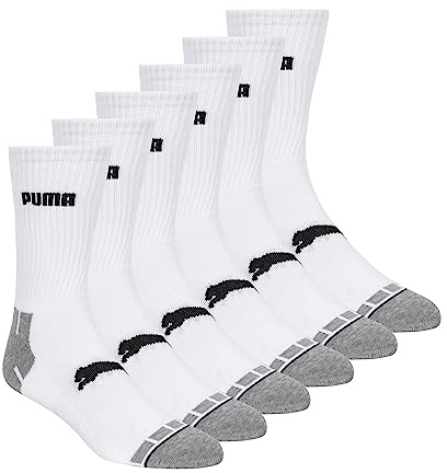 PUMA Herren-Tennissocken, 6er-Pack