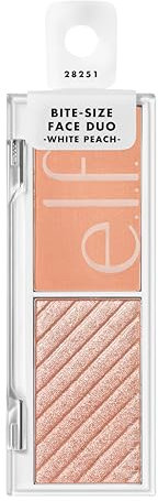 e.l.f. Bite-Size Face Duo, White Peach