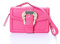 Versace Borsa Jeans Couture tracolla fibbia baroque 71VA4BF1 71578 455 fragola