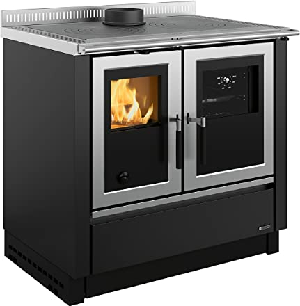 La Nordica 7016401 Venezia Küchenofen Schwarz/A+