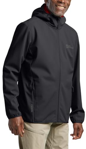 Jack Wolfskin Herren Bornberg Hoody M Jacket, phantom, XXL EU