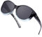 SIPHEW Polarisierte Übersonnenbrillen Damen/Herren, Clip Sonnenbrille aufsatz für Brillenträger UV400 Schutz-Überzieh (Schwarz blau/Grau)