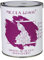 NICOLA VERNICI Smalto Acrilico a Base di Acqua, Per Interni ed Esterni, Made in Italy, Fucsia Lucido - Formato 1 lt