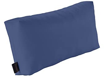 pader medi.tech Massagekopfkissen mit Schaumstoff-Flocken, 45x20x9cm, Therapiekissen, Lagerungskissen für die Physiotherapie mit Kunstlederbezug | abwaschbar, bequem | 21 Royal