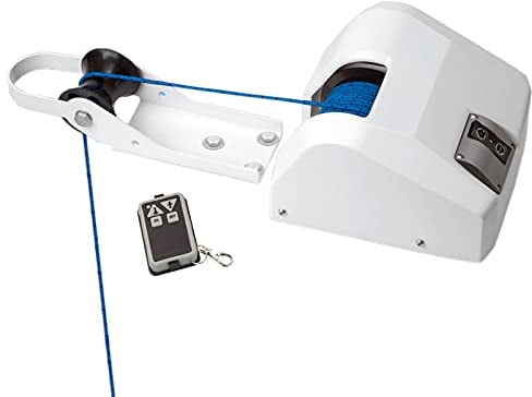 NeNchengLi 12V Boot elektrische Ankerwinde mit Fernbedienung Wireless Control Marine Salzwasser 25 LBS